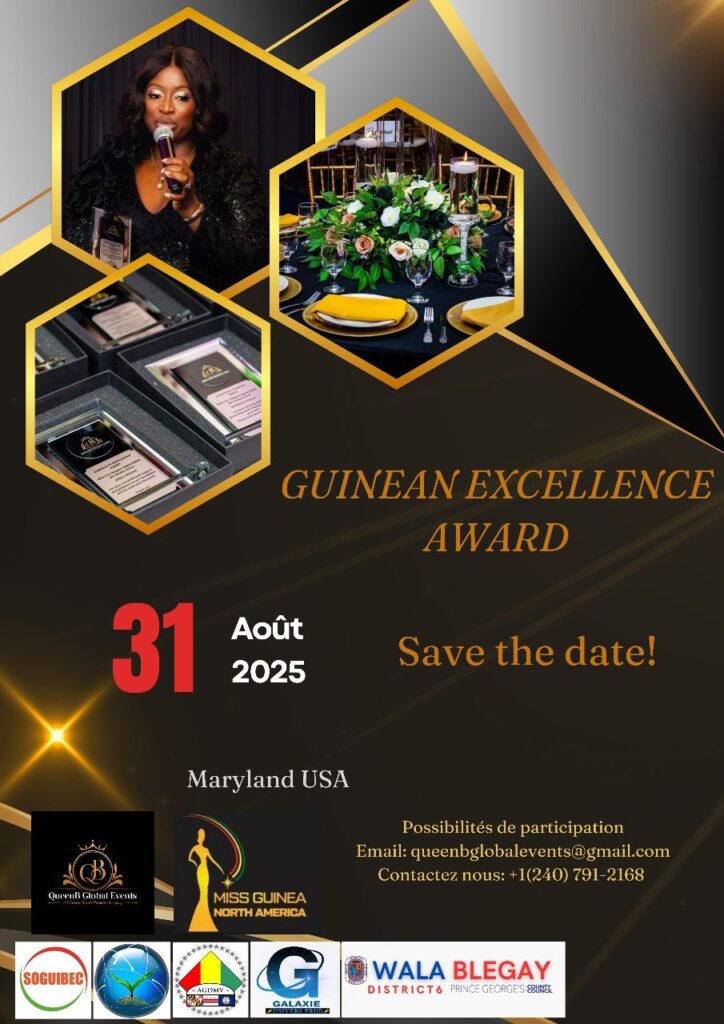 0cafc416-ce7d-4e25-84fb-04b79c12208c-1-724x1024 Les « Guinean Excellence Awards 2025 » et « Invest Guinee-USA 2025 » se dérouleront dans le Maryland du 30 au 31 août 2025.