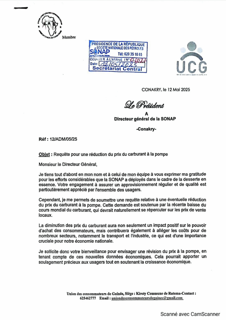 image-5-724x1024 Guinée : Appel à la Réduction du Prix du Carburant à la Pompe en Guinée.