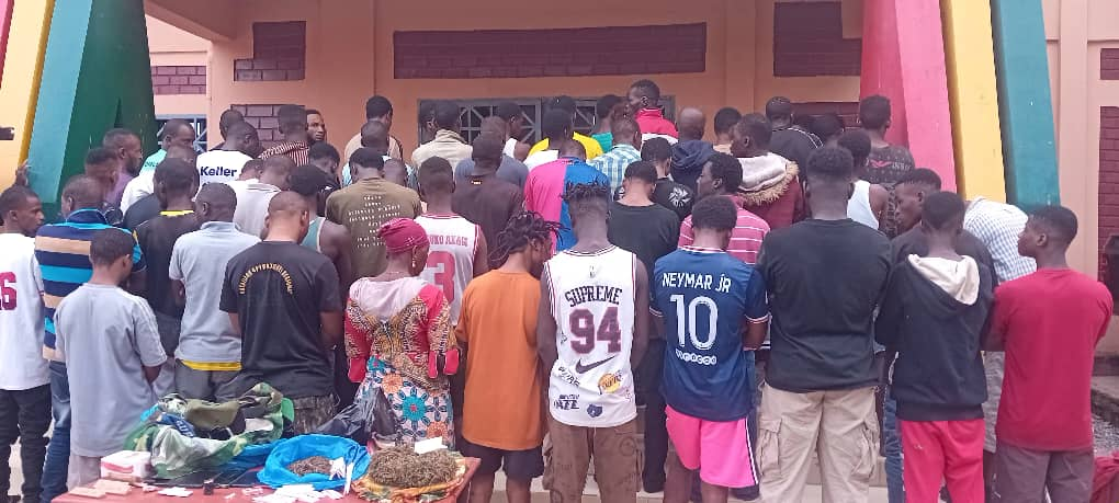 image-34 Kindia : Plus de 70 présumés bandits interpellés dans une vaste opération contre le grand banditisme et la drogue.