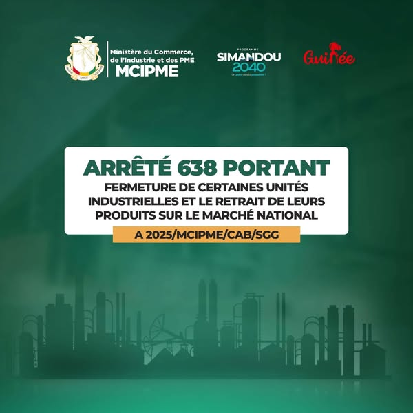 image-74 Guinée : SALAM, COYAH et AICHA sont interdits de vente sur le marché national.