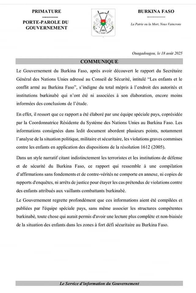 image-49 Burkina : la junte déclare la coordonnatrice résidente de l'ONU "persona non grata.