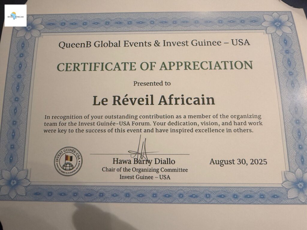 727780b4-6383-4b8d-88c1-46ff0e59301c-1-1024x768 Guinée-Etats-Unis : Hawa Barry Diallo « Ambassadrice de la promotion de la Guinée en Amérique du Nord ».