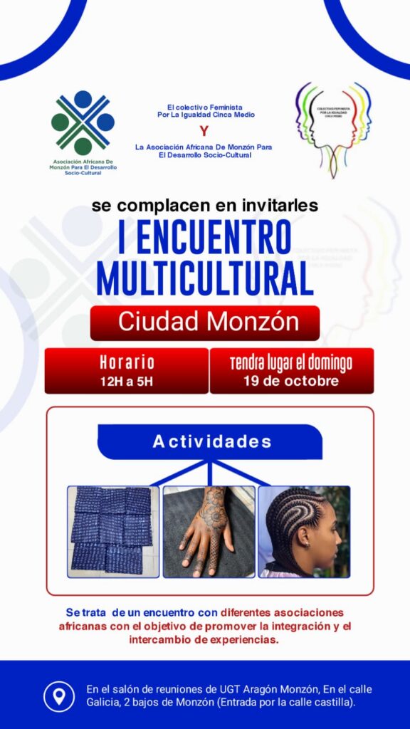 1000000616-576x1024 Barcelone (Espagne ) : Un Pont Culturel entre l'Afrique et l'Aragon , Marietou Bah-Diallo lance la première édition multiculturelle à Monzón.