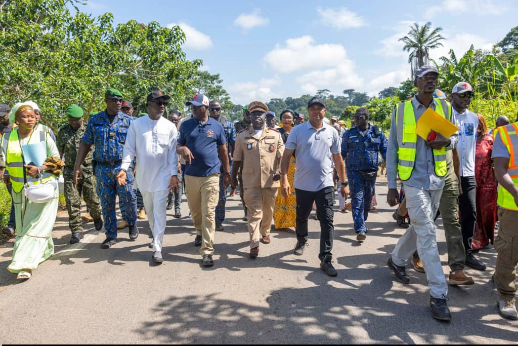 1000000644 Gueckedou (Guinée) : relance effective des travaux de 11 km 500 sur la nationale numéro 2.