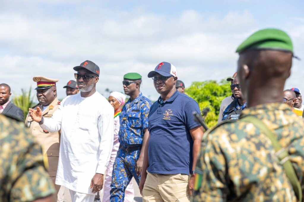1000000646-1024x683 Gueckedou (Guinée) : relance effective des travaux de 11 km 500 sur la nationale numéro 2.