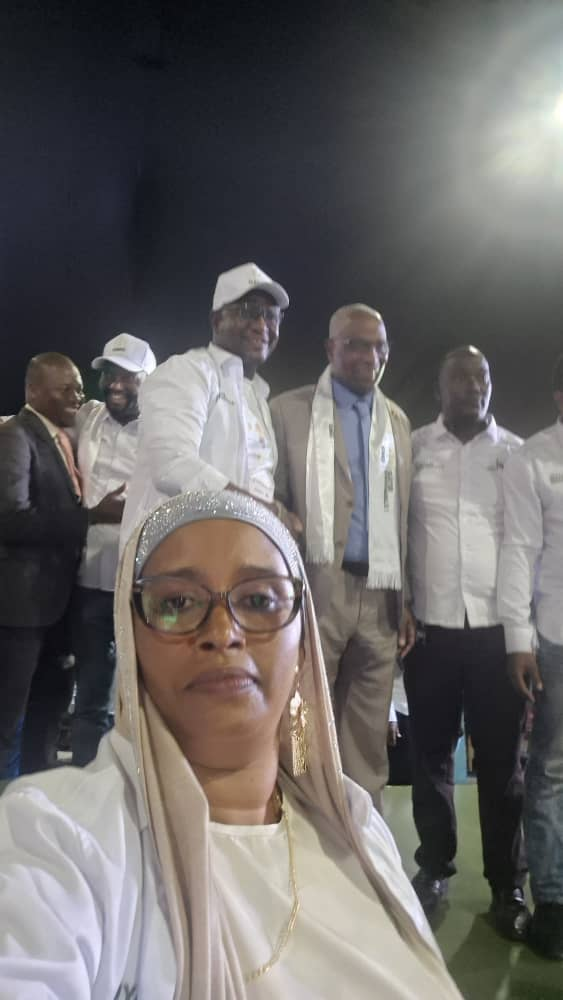 image-131 Conakry (Guinée) / Madame Idiatou BAH et BAH Oury : L'alliance du Directoire de Campagne pour le Général Mamadi Doumbouya à Sonfonia.