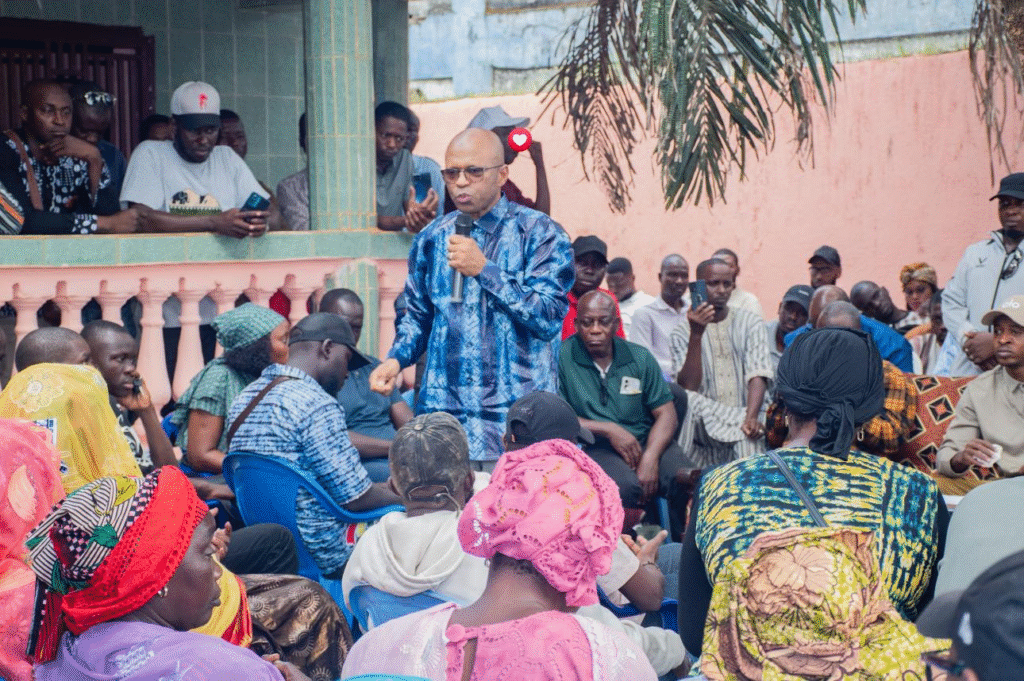 image-93-1024x681 Conakry (Guinée)  / Abdoulaye Yéro Baldé, candidat de la Génération “Z”, vient d’animer la réunion hebdomadaire du FRONDEG.