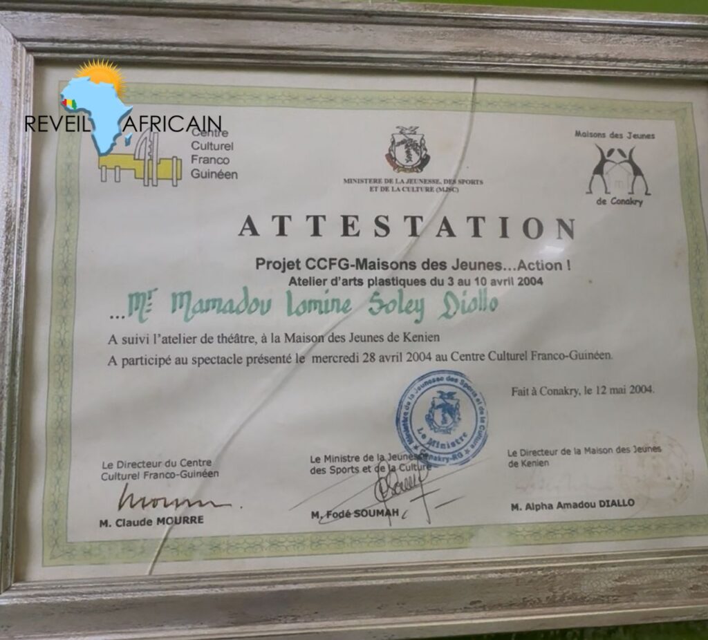 Thyg3-1024x926 Conakry (Guinée) : Mamadou Lamine DIALLO dit “Thug” : le parcours d'un passionné des arts.