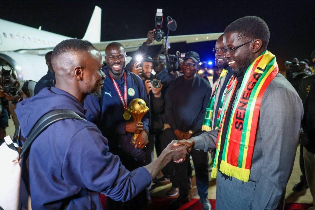 image-75-1024x682 Dakar (Sénégal ) / CAN-2025 : les Lions « héroïques » de la Teranga de retour au Sénégal.
