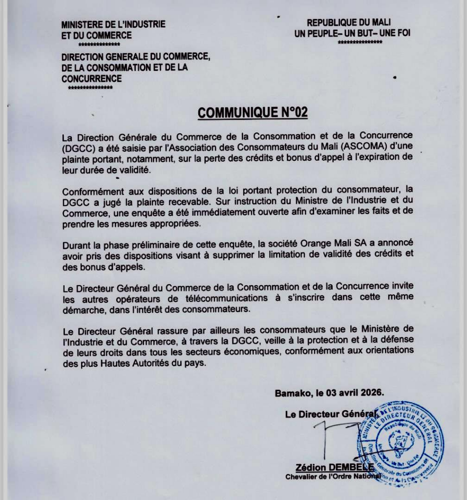 image-28-956x1024 Bamako (Mali) : Orange Mali lève la limite de validité de ses crédits et bonus d’appel suite à une victoire significative des consommateurs.