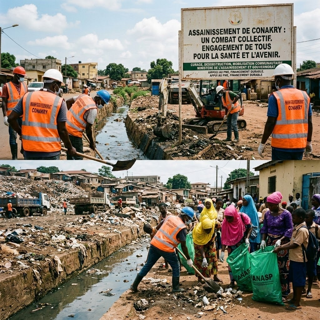 image-11 Conakry (Guinée) : L’assainissement : un combat collectif qui exige du temps, de la constance et l’engagement de tous.