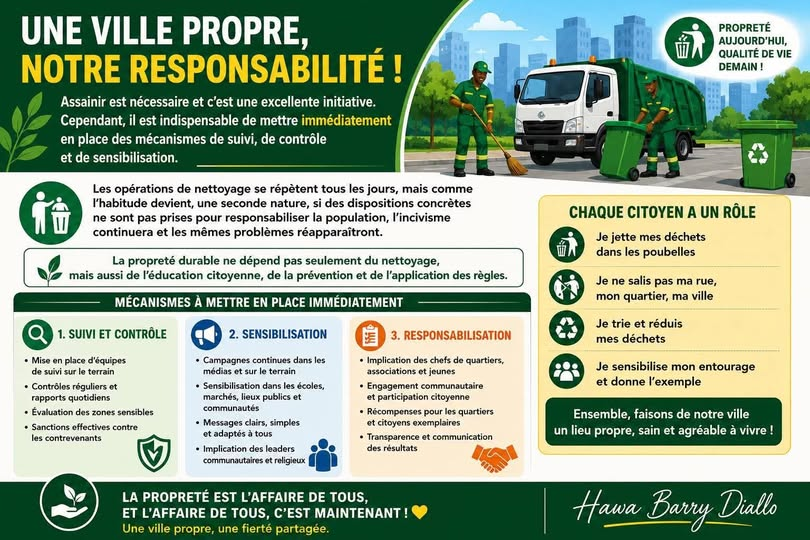 image-23 Conakry (Guinée) /La solution économique : "De l'ordure à l'or" (Par Hawa BARRY DIALLO).